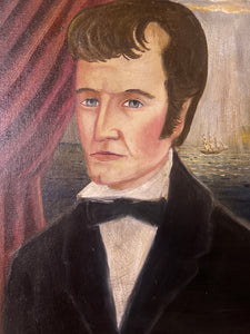 Susan Dwyer Oil Painting of a Gentleman