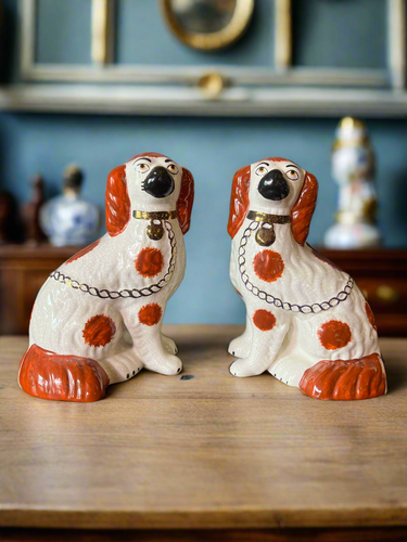 Vintage Staffordshire Dog Statues