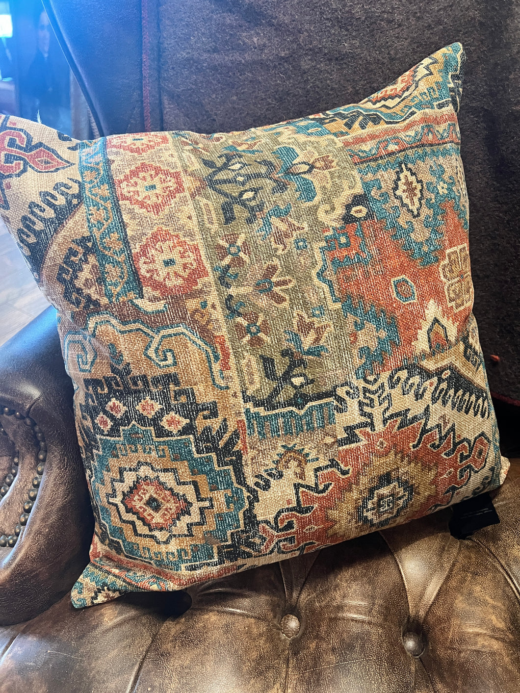 Southwestern Down Pillow by Vintage Anthropology