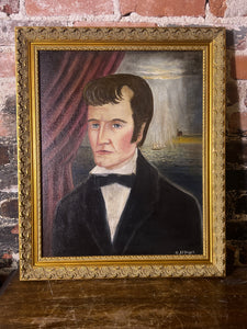 Susan Dwyer Oil Painting of a Gentleman