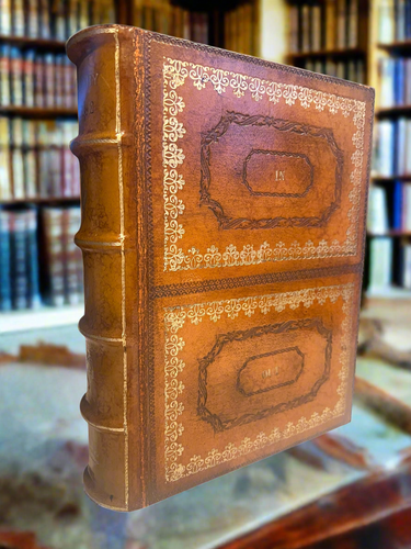 Leather Bound Faux Book In Out Box