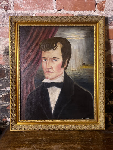 Susan Dwyer Oil Painting of a Gentleman
