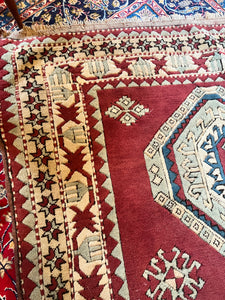 Vintage Wool Hand Knotted Persian Rug