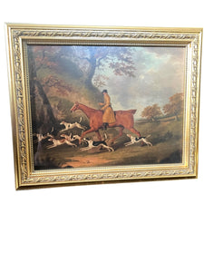 Equestrian English Hunt Picture