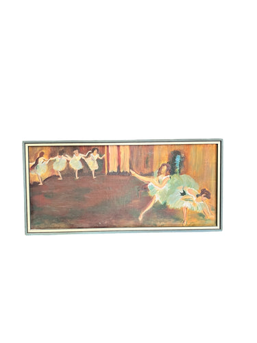 Museum Copy of Degas Before the Ballet