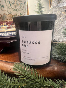 Soy Candle “Tobacco & Oud”