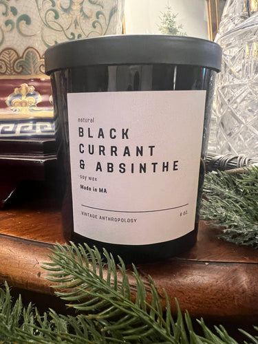 Soy Candle “Black Currant & Absinthe”