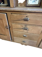 Load image into Gallery viewer, 19th century English Pine Country Pantry