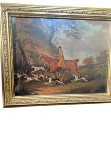 Equestrian English Hunt Picture