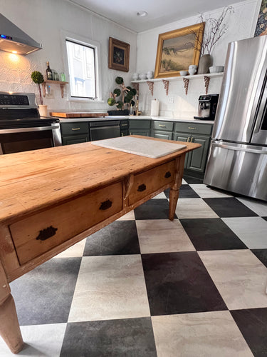 Antique Victorian Scullery Table