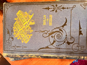 Antique Book Set Rollos Tour in Europe