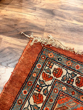Load image into Gallery viewer, Vintage Hand Knotted Wool Tribal Rug