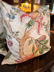 Botanical Oversized Down Pillow by Vintage Anthropology