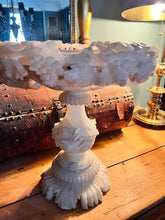 Load image into Gallery viewer, Antique Alabaster Large Victorian Compote