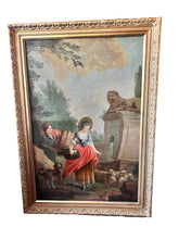 Load image into Gallery viewer, Antique 1800s painting Restored