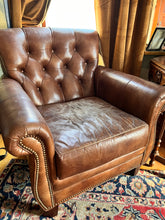 Load image into Gallery viewer, Tufted Bradington and Young Leather Club Chair