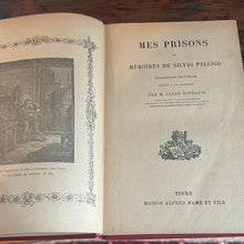 Load image into Gallery viewer, Antique art nouveau French book MES PRISONS