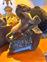 Load image into Gallery viewer, Vintage 1940s Melrose Ware Art Deco Horse Bookends