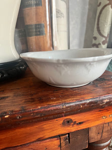 Antique ironstone bowl