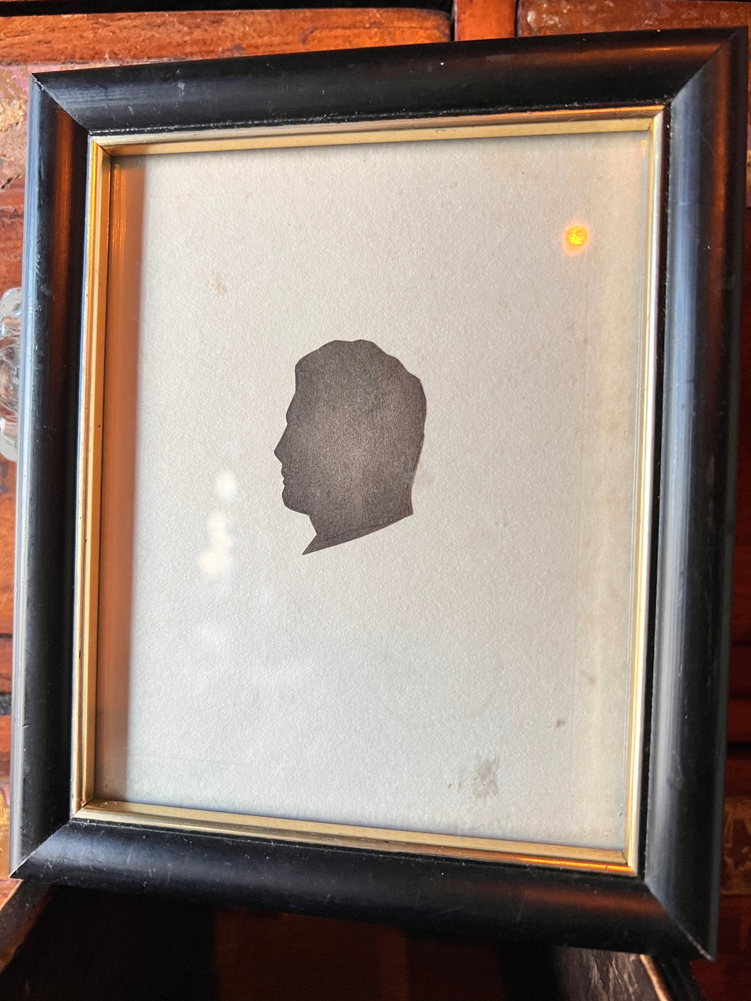 Vintage Silhouette Of a Man