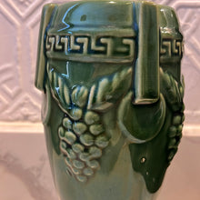 Load image into Gallery viewer, Vintage 1940s green pottery vase