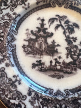 Load image into Gallery viewer, Antique Mulberry Ware Transferware Plate