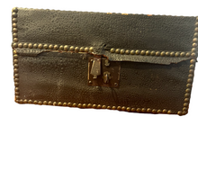Load image into Gallery viewer, Antique 1800s Leather Box