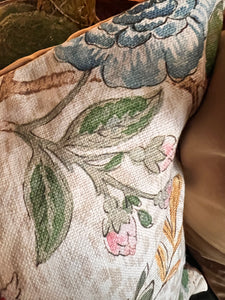 Botanical Oversized Down Pillow by Vintage Anthropology