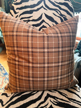 Load image into Gallery viewer, Ashford Plaid Down Pillow by Vintage Anthropology